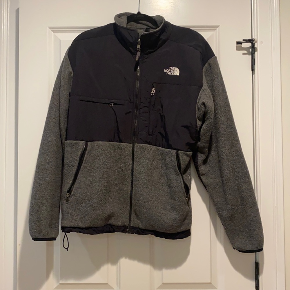 Men’s medium northface fleece jacket zip up